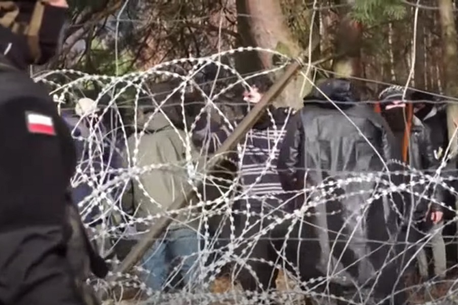 MIGRANTI NAPUSTILI GRANICU Bjelorusije s Poljskom