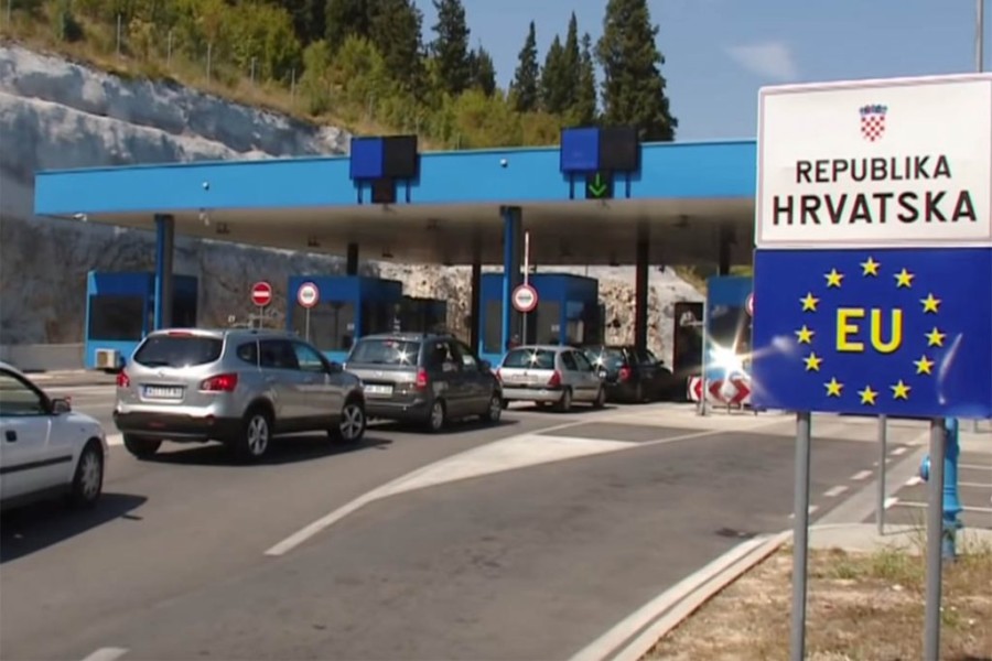 OGRANIČEN ULAZAK U HRVATSKU Pojačana kontrola na državnoj granici