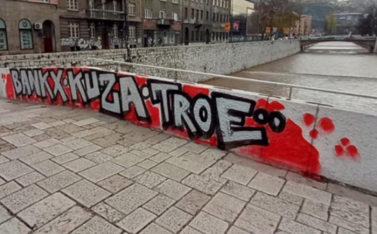 "NISMO ZNALI DA JE TO ČUVENI MOST" Oglasio se čovjek koji je iscrtao grafit na Latinskoj ćupriji
