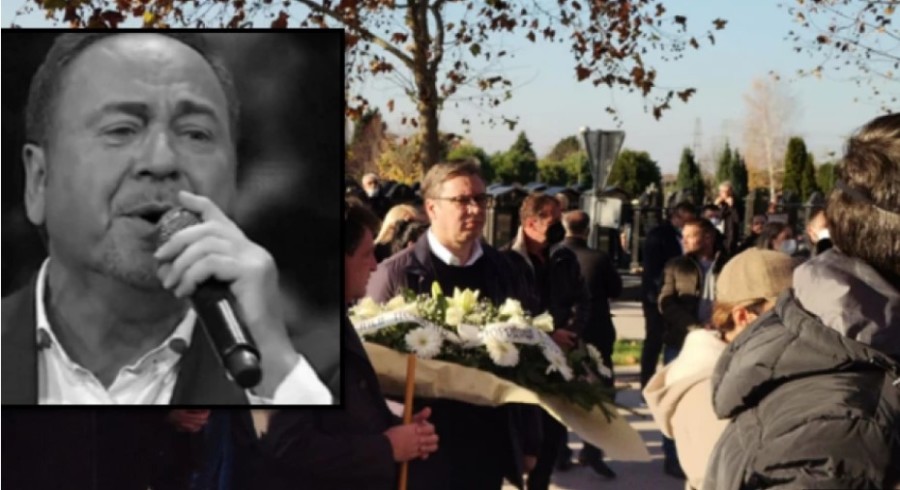 SAHRANA MARINKA ROKVIĆA Predsjednik Srbije Aleksandar Vučić, svi pjevači, prijatelji i porodica se opraštaju od muzičara!