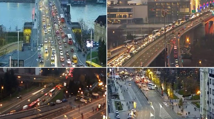 NORMALIZOVAN SAOBRAĆAJ u Beogradu