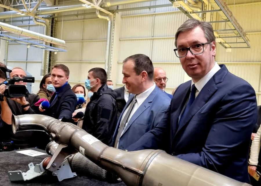 OTVORENA FABRIKA NJEMAČKE KOMPANIJE BOJSEN U SUBOTICI Vučić iznio velike planove: Vojvodina mora uhvatiti korak sa Beogradom