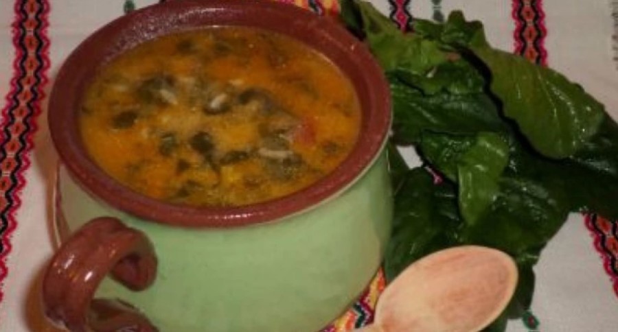 PUN TANJIR ZDRAVLJA Čorba od spinata i piletine, bogata, mirisna i ukusna