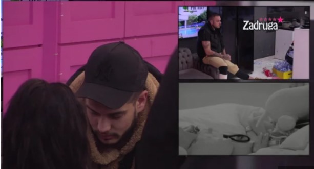 DEJAN UGASIO CIGARETU NA RUCI Tara Simov pokušala da ga spriječi! (VIDEO)