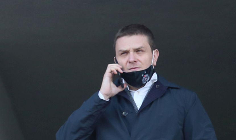 OGLASIO SE DIREKTOR FK PARTIZAN Miloš Vazura povodom istrage koja je pokrenuta protiv njega