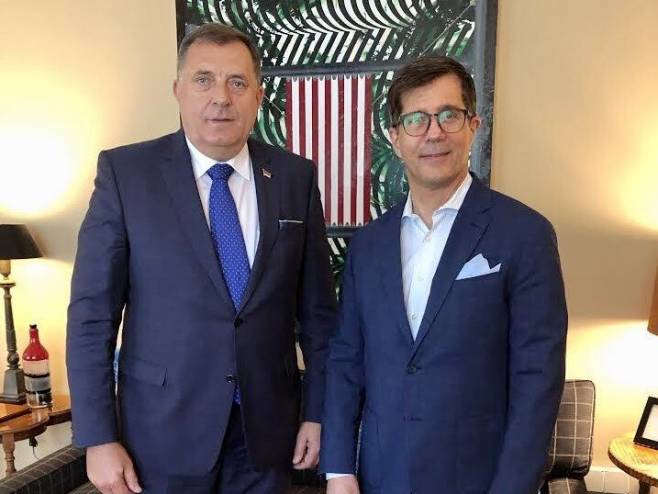 DODIK SA NELSONOM: Republika Srpska nije protiv BiH