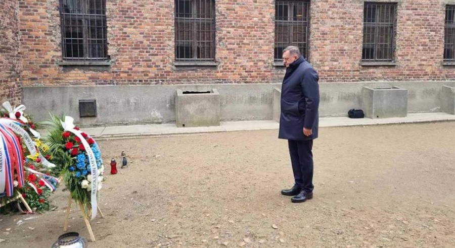 NIKADA VIŠE DA SE NE DOGODI NIJEDNA "KRISTALNA NOĆ"! Dodik odao poštu žrtvama Holokausta