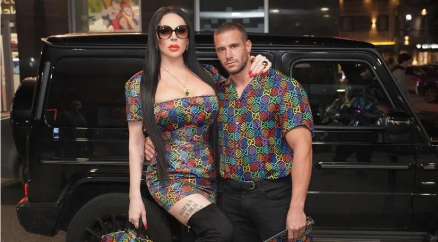 KUDA ELEKTRA ELITE OKOM, NEMANJA SKOKOM Trans pjevačica se ne odvaja od muža, prati je svuda u stopu