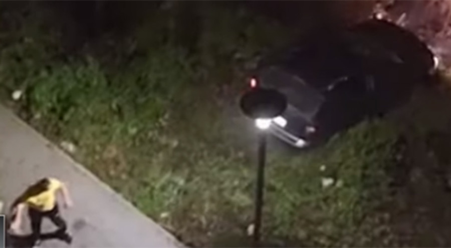 PROCURIO SNIMAK INCIDENTA U FOČI: Pucali iz oružja pa gurnuli automobil u Drinu... (VIDEO)