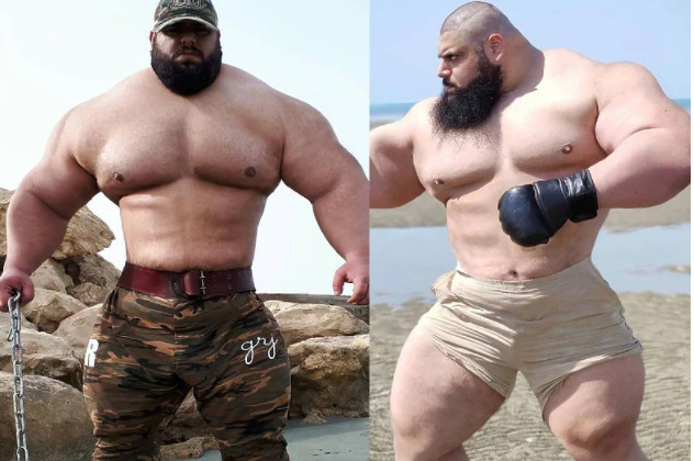 IRANSKI HULK UDARA BETONSKI ZID dok se sprema za borbu protiv "najstrašnijeg" čovjeka na svijetu