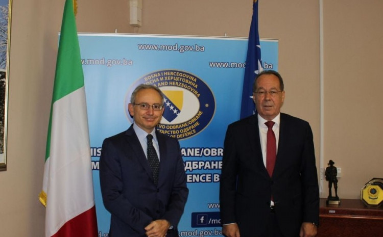 SARADNJA ITALIJE I BiH: Podžić razgovarao s novim italijanskim ambasadorom u BiH