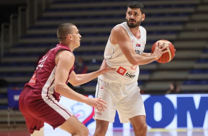 SRBIJA POBJEDILA LETONIJU na startu kvalifikacija