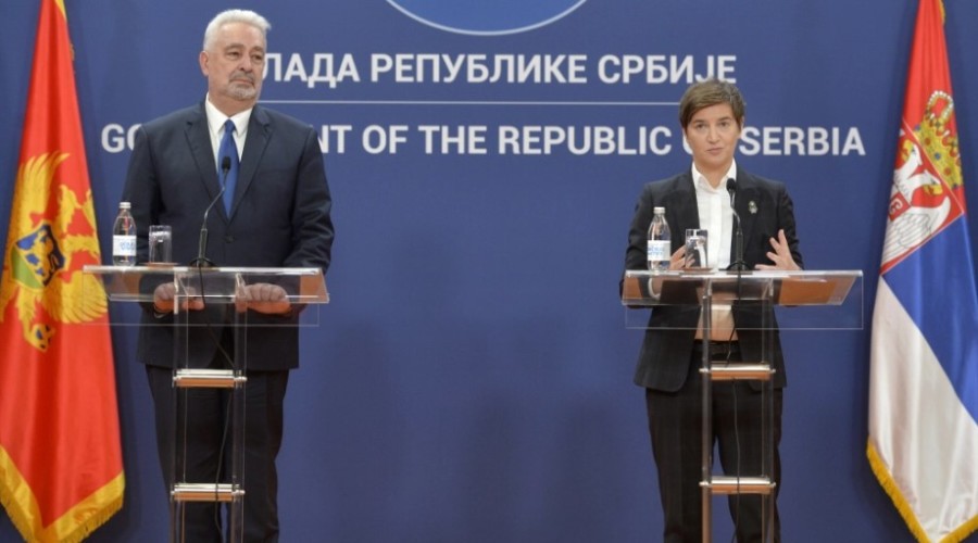 BRNABIĆ I ZDRAVKO KRIVOKAPIĆ NAKON SASTANKA Crna Gora je jedan od najvažnijih ekonomskih partnera Srbije