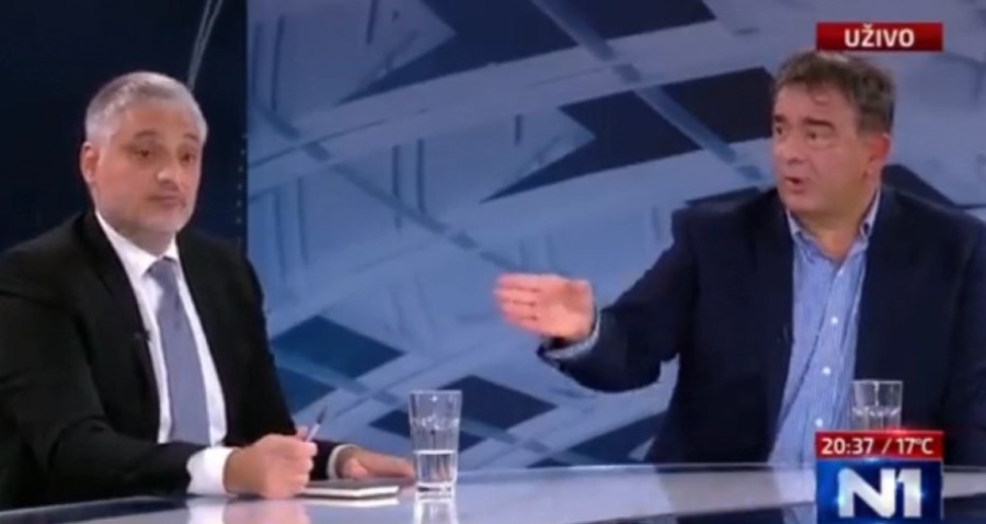 PANIKA U STUDIJU TELEVIZIJE N1 Medojević napravio haos, raskrinkao Šolaka i njegove Vijesti!