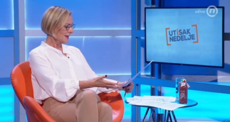 VUČIĆ ZBUNIO OLJU BEĆKOVIĆ Kakav blam u Utisku nedelje (VIDEO)