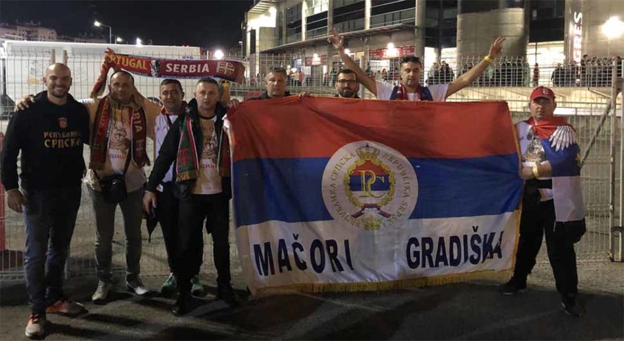 NAVIJAČI IZ REPUBLIKE SRPSKE bodre Srbiju u Portugalu