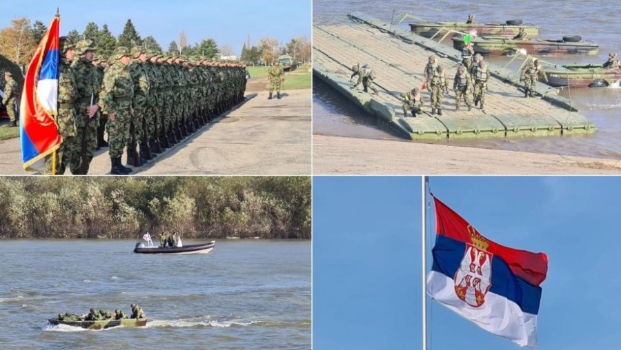 POKAZANA MOĆ VOJSKE SRBIJE Pogledajte kako je izgledao desant na Savi (FOTO)