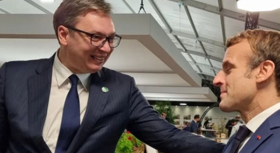 VUČIĆ SA MAKRONOM Srbija i Francuska imaju mnogo planova da ojačaju saradnju! (FOTO)