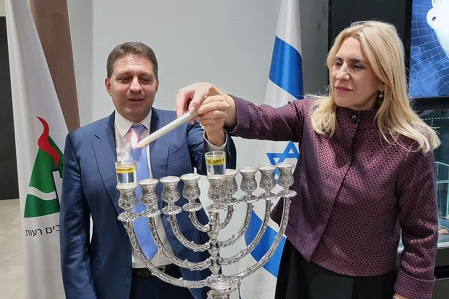 PREDSJEDNICA REPUBLIKE SRPSKE učestvovala u obilježavanju Hanuke (VIDEO)