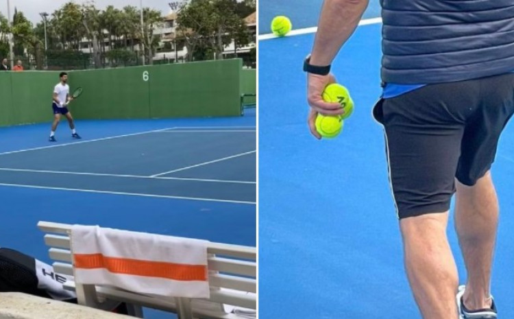 DA LI ĆE IPAK ZAIGRATI U MELBURNU? Đoković trenirao sa lopticama za Australijan open