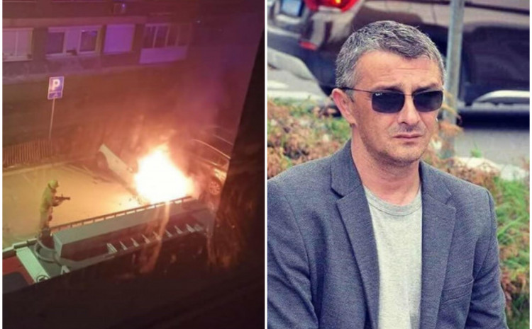IZGORIO AUTOMOBIL SAVJETNIKA FADILA NOVALIĆA: Vozilo namjerno zapaljeno?