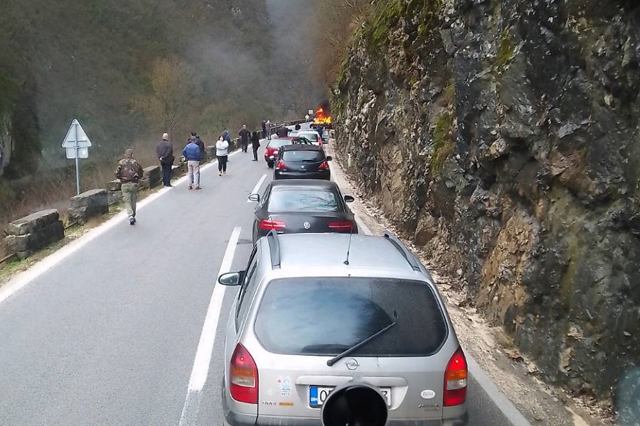 BUKNUO POŽAR u kanjonu Vrbasa!