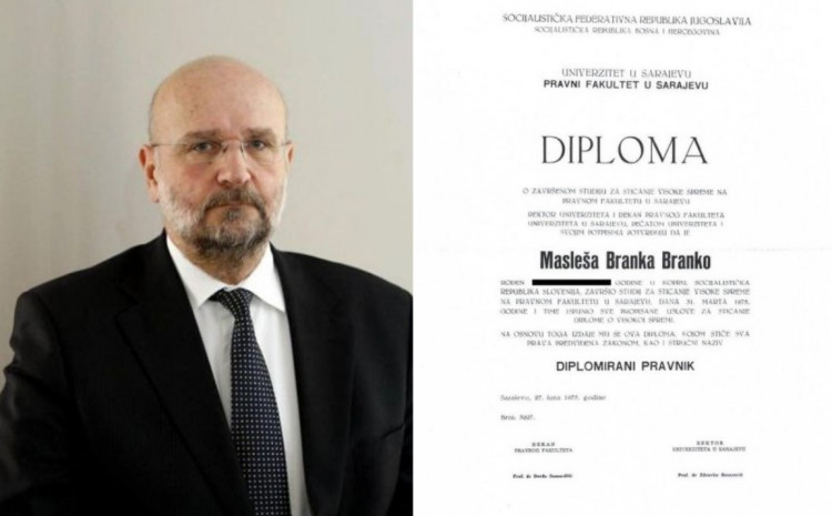 HAJKA NA SUDIJU VRHOVNOG SUDA SLOVENIJE! Fakultet iz Sarajeva izdao lažnu diplomu!?