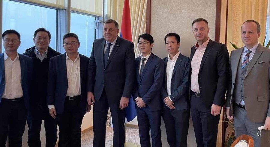 BITNA ULAGANJA U SRPSKU Dodik i Ćorić sa predstavnicima kineskih kompanija