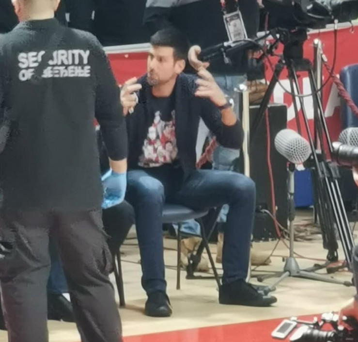 CRVENA ZVEZDA - BARSELONA Pršti na sve strane, Đoković u transu!