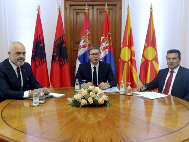 VUČIĆ, RAMA I ZAEV traže podršku BERLINA za OTVORENI BALKAN