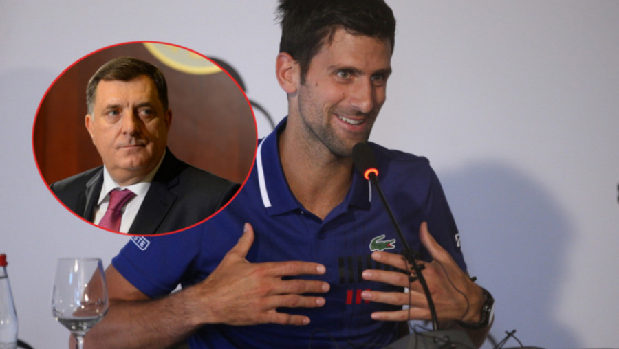 DODIK UPUTIO PISMO PODRŠKE ĐOKOVIĆU: "Nole, ti si ponos nacije. Narod Srpske je uvijek bio i ostaće uz tebe..."!