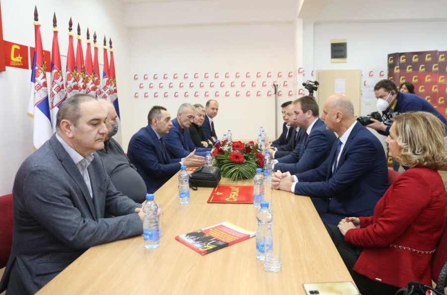 SASTANAK DELEGACIJA U BEOGRADU: Dogovorena saradnja PS i SPS