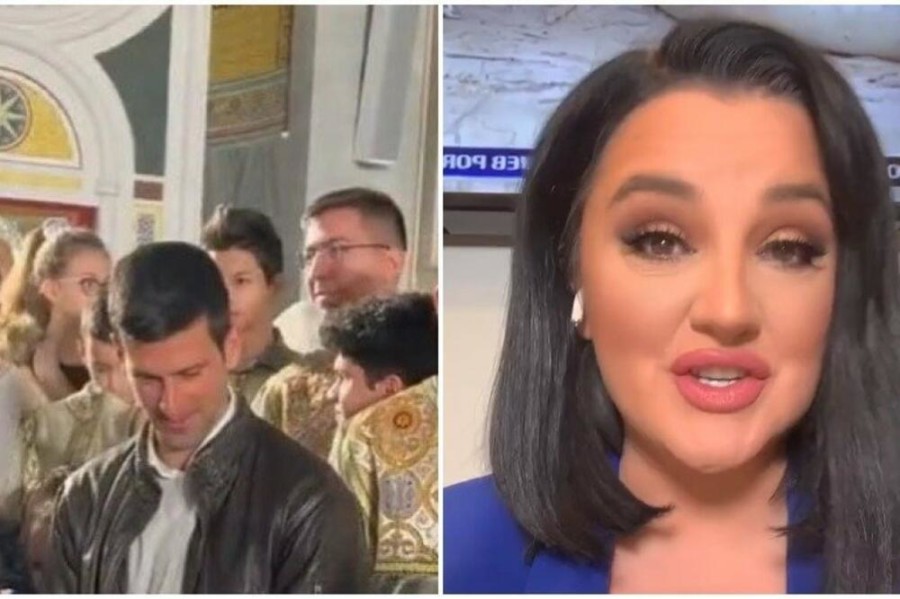NIŠTA IM NIJE SVETO! Novinarka napala Đokovića zbog PRIČESTI! "DOK NADAL igra finale AO, NOVAK LIŽE ISTU KAŠIČICU SA 200 ljudi!