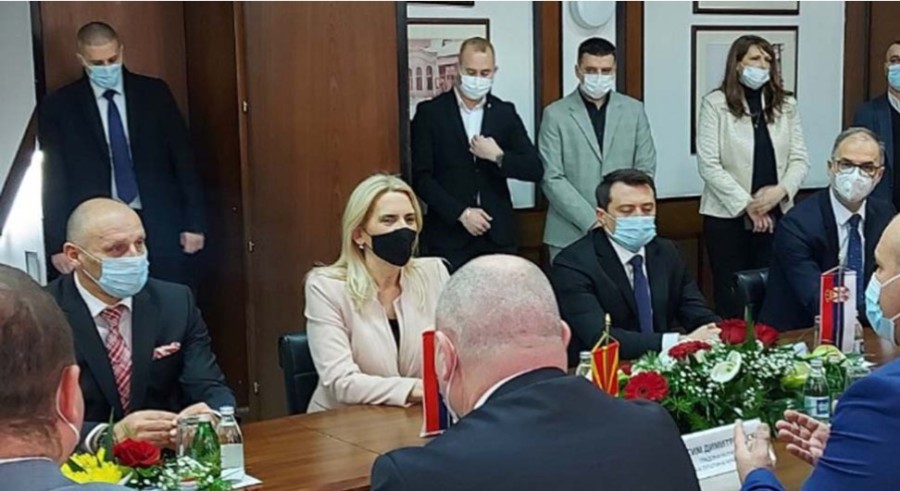 DVODNEVNA POSJETA SJEVERNOJ MAKEDONIJI Cvijanović se sastala sa gradonačelnikom Kumanova