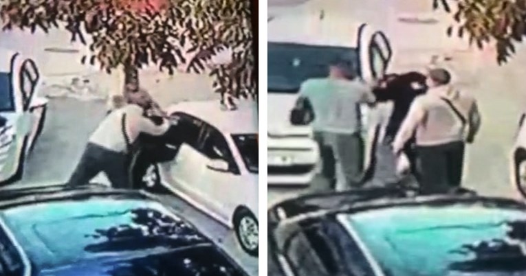 UZNEMIRUJUĆI VIDEO! Nasilje koje ledi krv u žilama, brutalno pretukli muškarca (VIDEO)