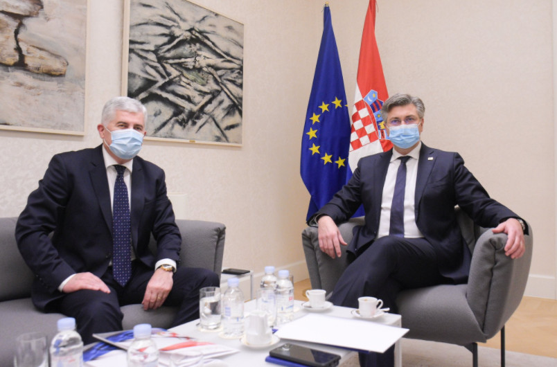 ČOVIĆ I PLENKOVIĆ RAZGOVARALI O SITUACIJU U BiH: Sva tri konstitutivna naroda treba da budu ravnopravna