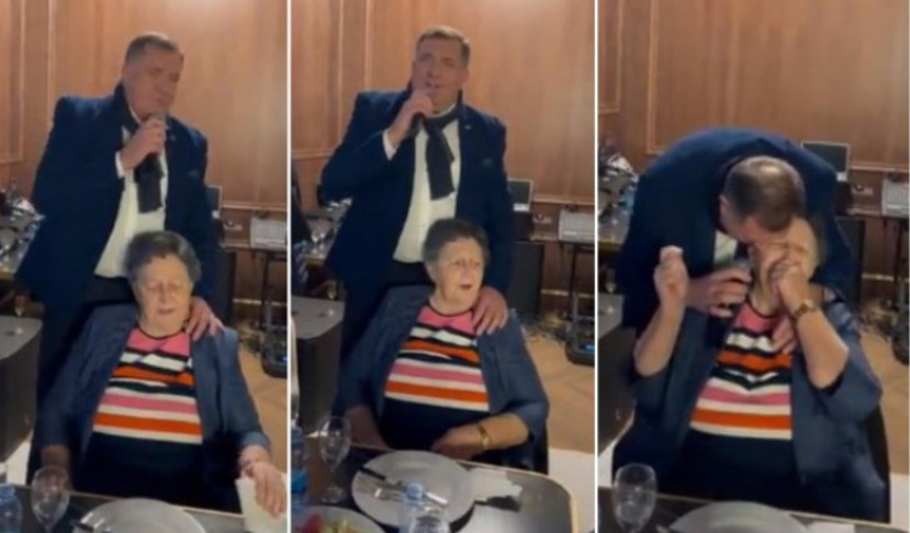 SRPKINJA JE MENE MAJKA RODILA! PRŠTE EMOCIJE U PORODICI DODIK: U majčinom zagrljaju zapjevao stihove poznate pjesme! (VIDEO)