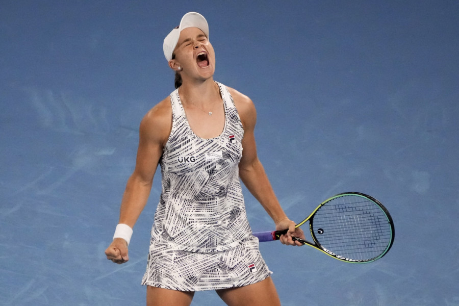 MELBURN U EKSTAZI: DOMAĆA TENISERKA EŠLI BARTI poslije velikog povratka u drugom setu UZELA AUSTRALIJAN OPEN!