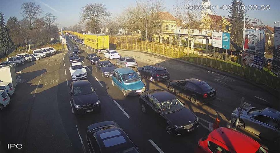 POJAČAN SAOBRAĆAJ prema graničnim prelazima na sjeveru