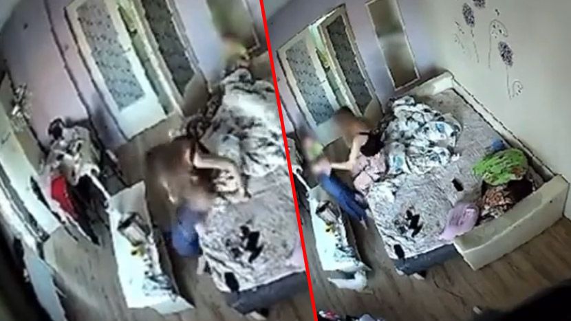 SNIMAK NA KOJEM MAJKA IZ LESKOVCA TUČE DJECU, uznemirio je sve: Otac tvrdi da je pokušala i da ih OTME! (VIDEO)