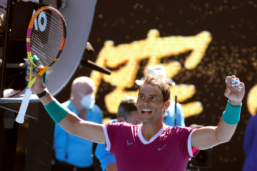 NADAL RUTINSKI DO DRUGOG KOLA, Beretini uz malo muke