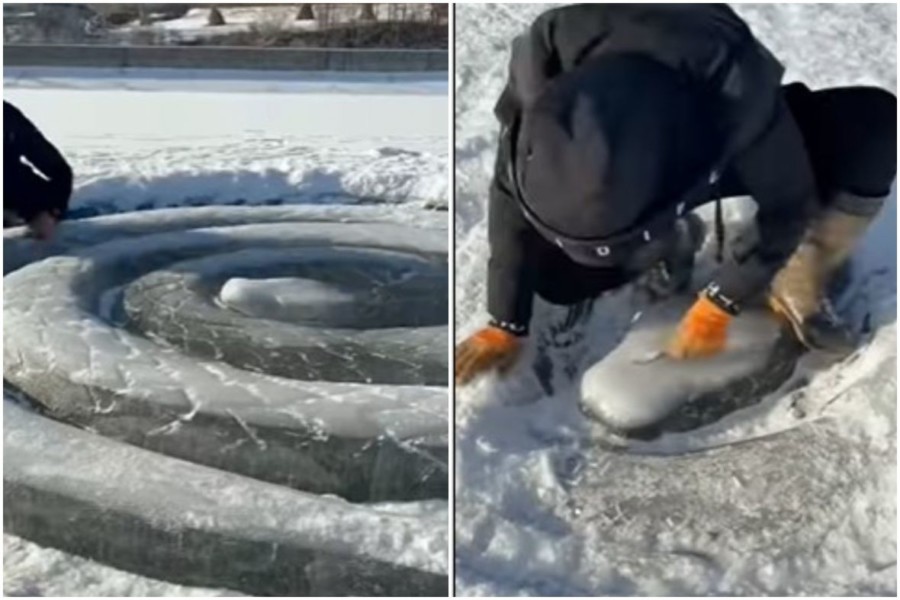 OVA OBJAVA IMA VIŠE OD DVA MILIONA LAJKOVA Pogledajte umijeće na snijegu koje će vas ostaviti bez daha (VIDEO)