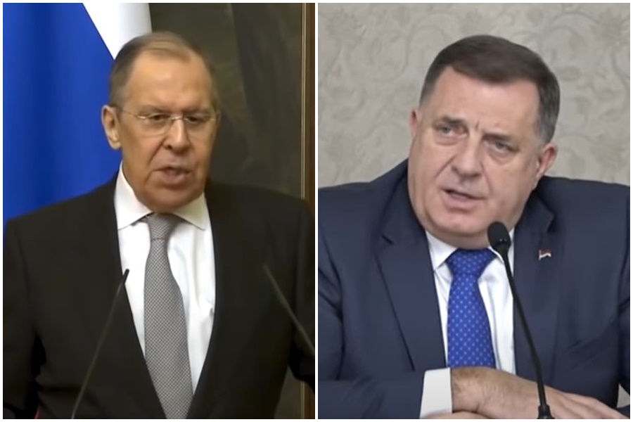 DODIK I LAVROV NA LINIJI Ponovljena opredjeljenost za striktno poštovanje Dejtona