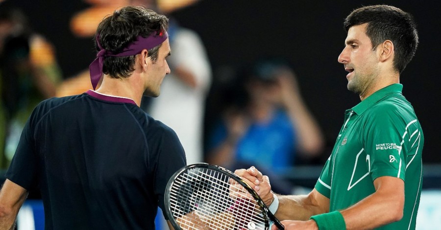 STATISTIKA NE OSTAVLJA NIKAKVU DILEMU: Ove brojke govore da je Đoković DALEKO ISPRED FEDERERA