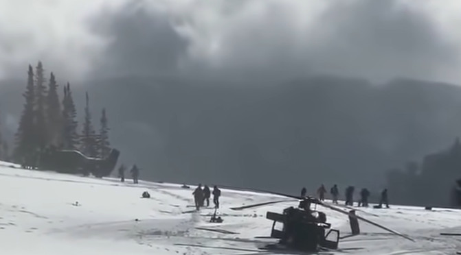 Srušio se američki vojni helikopter! (VIDEO)