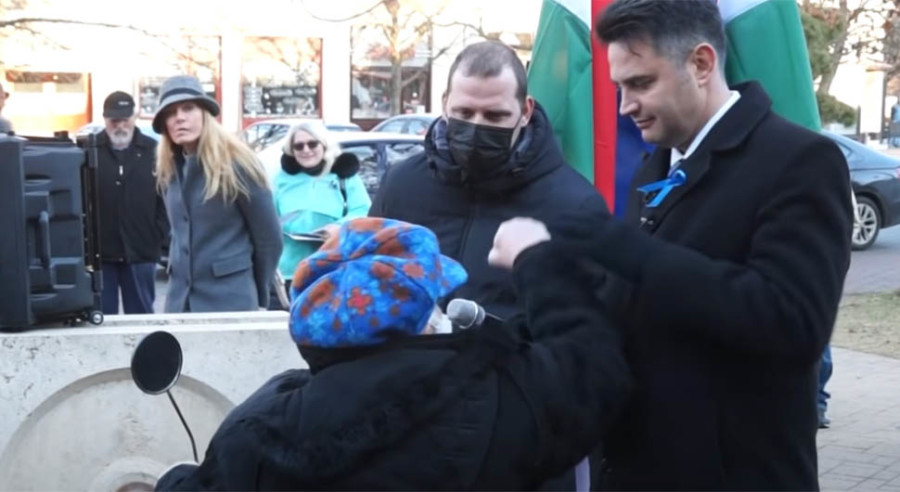 DRAMA U MAĐARSKOJ: Baka prekinula predizborni miting i ŠAKOM UDARILA političara (VIDEO)