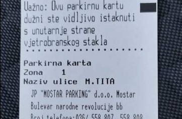 MOSTARCI I DALJE MUKU MUČE SA PARKINGOM! Čuvajte se kad plaćate, postoji jedna "CAKA"