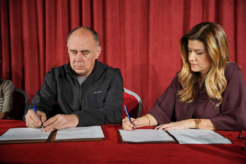 VELIKI DAN ZA KULTURU SRPSKE Dogovorena SARADNJA Narodnog pozorišta RS i Narodnog pozorišta u Beogradu