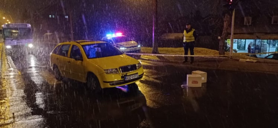 POVRIJEĐEN PJEŠAK U SARAJEVU! Otežano kretanje vozila zbog saobraćajne nesreće