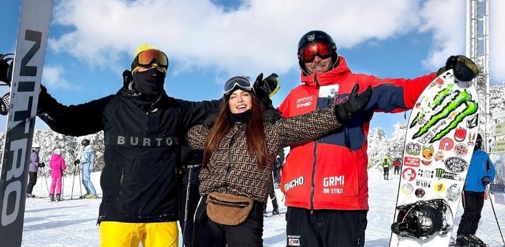 SANKANJE U DIOR SKAFANDERU! Seka Aleksić podijelila FOTOGRAFIJE sa zimovanja (FOTO)